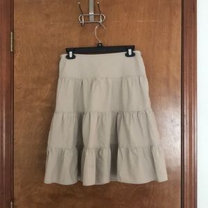 Tan skirt